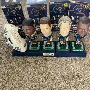 Vintage 2002 St Louis Rams Hardee’s Bobblehead Giveaway Complete Set in Boxes